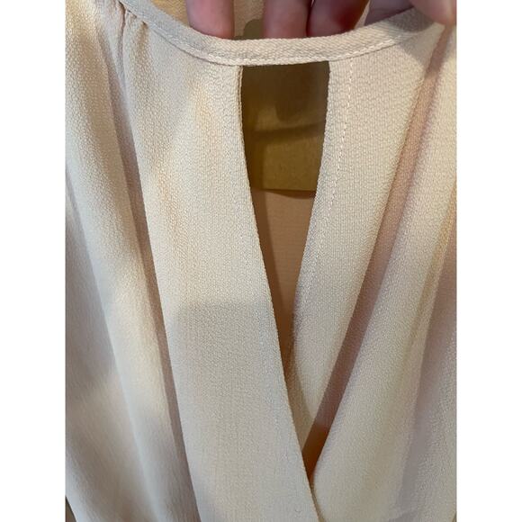 NWT Let Them Eat Cake Womens Medium top blouse light plum - Picture 3 of 5